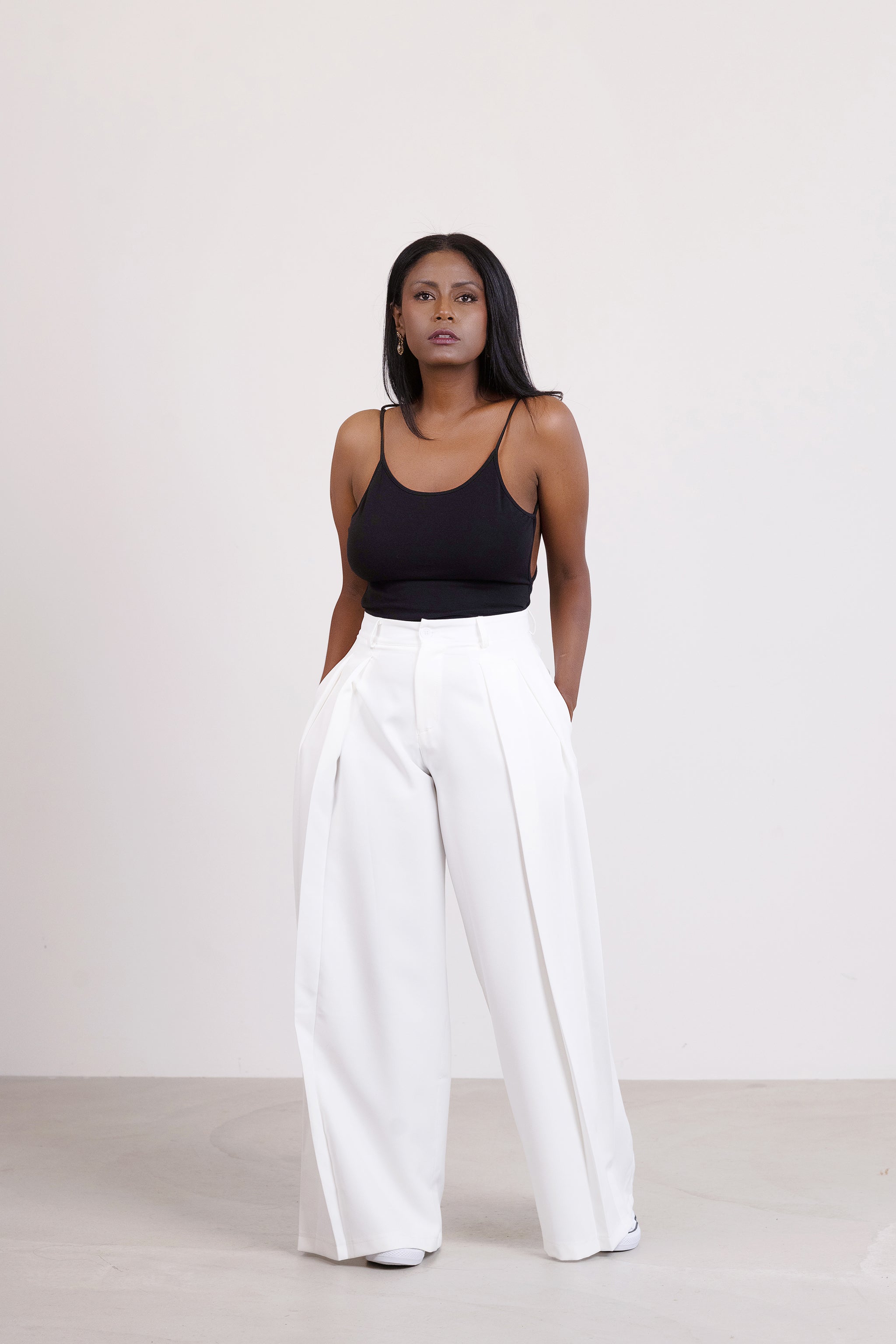 cliché EX WIDE TROUSERS 〔OFF WHITE〕 EX WIDE TROUSERS 〔OFF WHITE〕 | cliché
